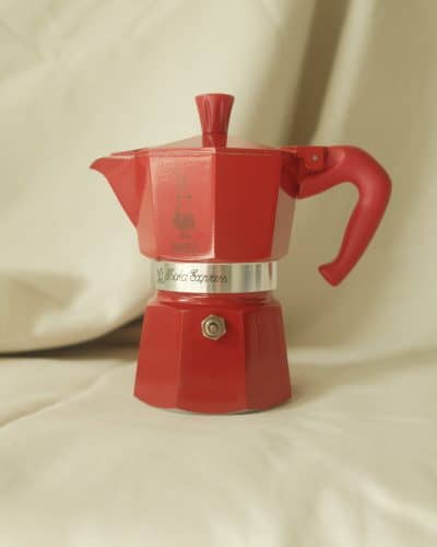 Bialetti Moka Express 3 Tazas - Roja